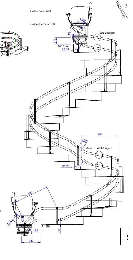 Spiral Stair Lift San Francisco